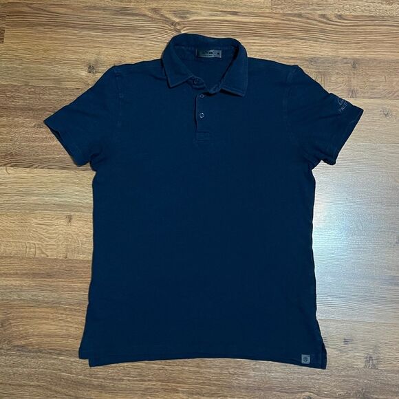G/FORE Other - G/Fore Polo Shirt Men M Blue Performance Stretch Short Sleeve Golf Casual Great